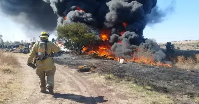 Siete muertos dej terrible incendio en Mxico.