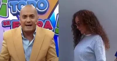 Metiche se molesta con Janet Barboza por no recibir regalo por Da de la Madre