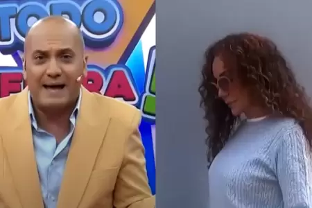 Metiche se molesta con Janet Barboza por no recibir regalo por Da de la Madre