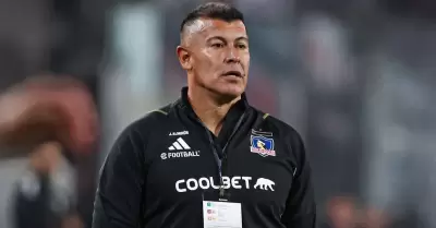 Entrenador de Colo Colo, Jorge Almirn.