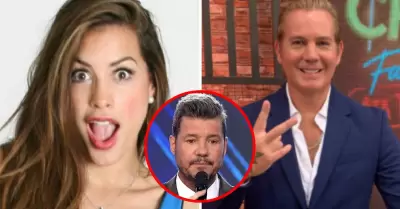 Renato Rossini le advierte a Marcelo Tinelli que tiene videos de Milett Figueroa