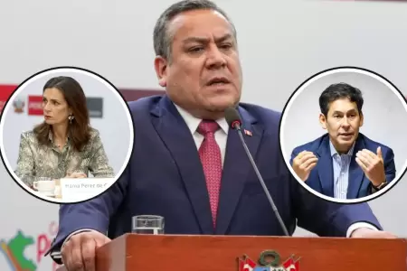 Gustavo Adrianzn tiene confianza en sus ministros.