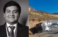 Accidente en Ayacucho: Terrible! Mdico muri cuando viajaba a recoger constancia de trmino del Serums