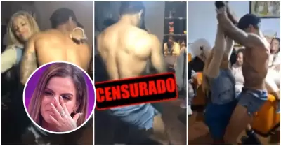 Madre de Alejandra Baigorria baila con stripper