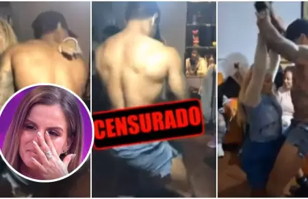 Madre de Alejandra Baigorria baila con stripper