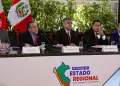 Gobiernos regionales firman Pacto Nacional: "Alzamos nuestra voz contra la criminalizacin de la poltica"