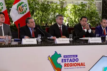 Gobiernos regionales firman Pacto Nacional.