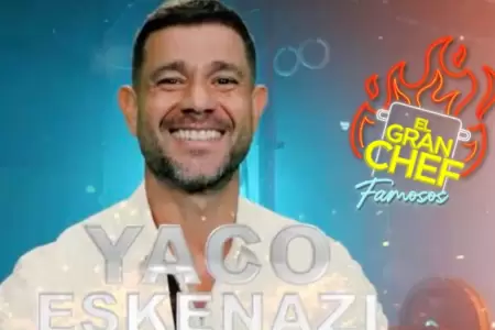 Yaco Eskenazi es el nuevo jale de 'El Gran Chef Famosos'.