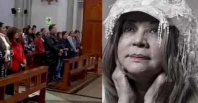 As fue la misa de salud de Yola Polastri.