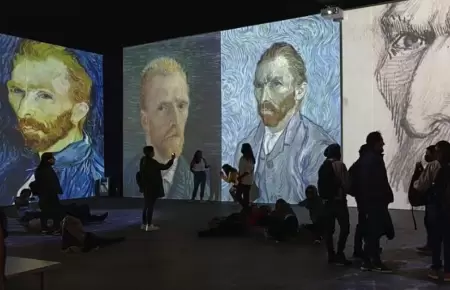 Conoce la experiencia inmersiva de "Van Gogh: Vivo" en Lima.