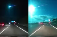 Impresionante! Meteoro brillante cruz el cielo y convirti la noche en da por unos segundos (VIDEO)