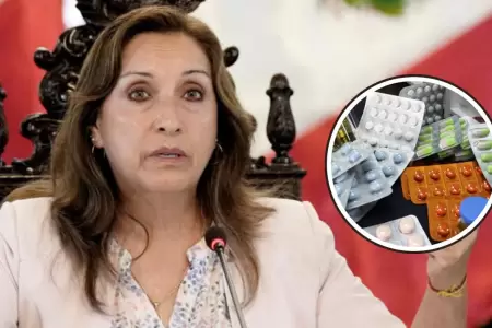 Dina Boluarte promulga ley de medicamentos genricos.