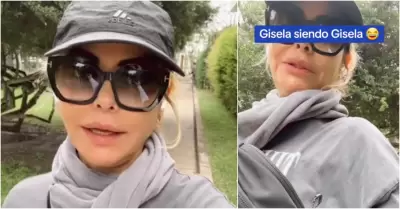 Gisela Valcrcel toma medidas para evitar robo de celular