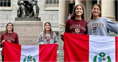 Mellizas peruanas hacen historia al ingresar juntas a Harvard