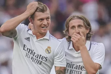 Luka Modric y su emotivo mensaje para Toni Kroos.