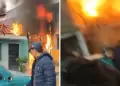 Explosin en VES: Lamentable! Vivienda qued inhabitable luego de que auto detonara tras incendio (VIDEO)