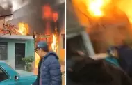 Explosin en VES: Lamentable! Vivienda qued inhabitable luego de que auto detonara tras incendio (VIDEO)