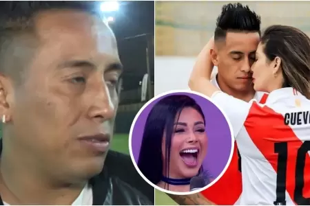 Christian Cueva no descarta volver a ser infiel a Pamela Lpez