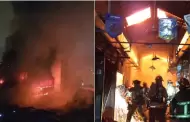 Cercado de Lima: Terrible! Incendio de gran magnitud consume galera comercial cerca a Ministerio Pblico
