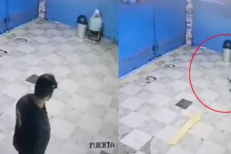 Fantasma captado en mercado de Ventanilla.