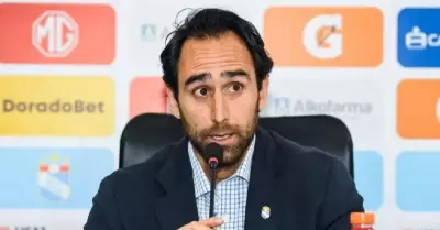 Presidente de Sporting Cristal sobre designacin de rbitros