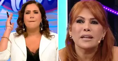 Andrea Llosa enfrenta a Magaly Medina tras pelea con Ely Yutronic.