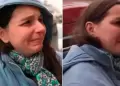 Mujer llora EN VIVO al contar que se qued� sin trabajo y sale a vender en la calle: "Todo por mi familia"