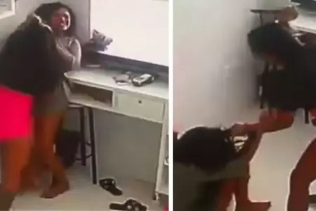 Mujer apuala a trabajadora por coquetear con su novio