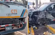 Accidente en La Victoria: Lamentable! Choque entre una cster y una minivn deja al menos 8 heridos