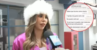 Gabriela Serpa revela que su ex le sigue escribiendo