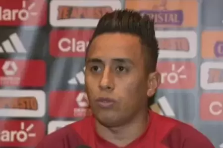 Christian Cueva dijo de todo en su retorno a la Seleccin Peruana.