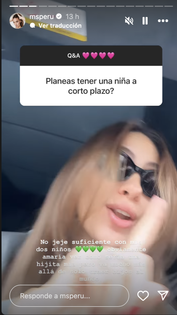 Natalie Vértiz revela por qué ha decidido no tener más hijos con Yaco Eskenazi