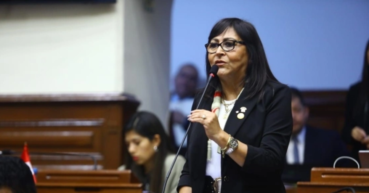 Milagros Jauregui sobre Morgan Quero