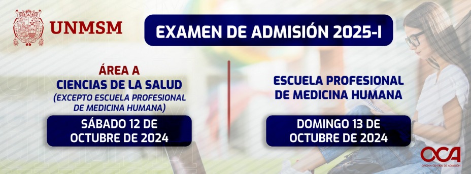 UNMSM anuncia fechas para el prximo examen de admisin.