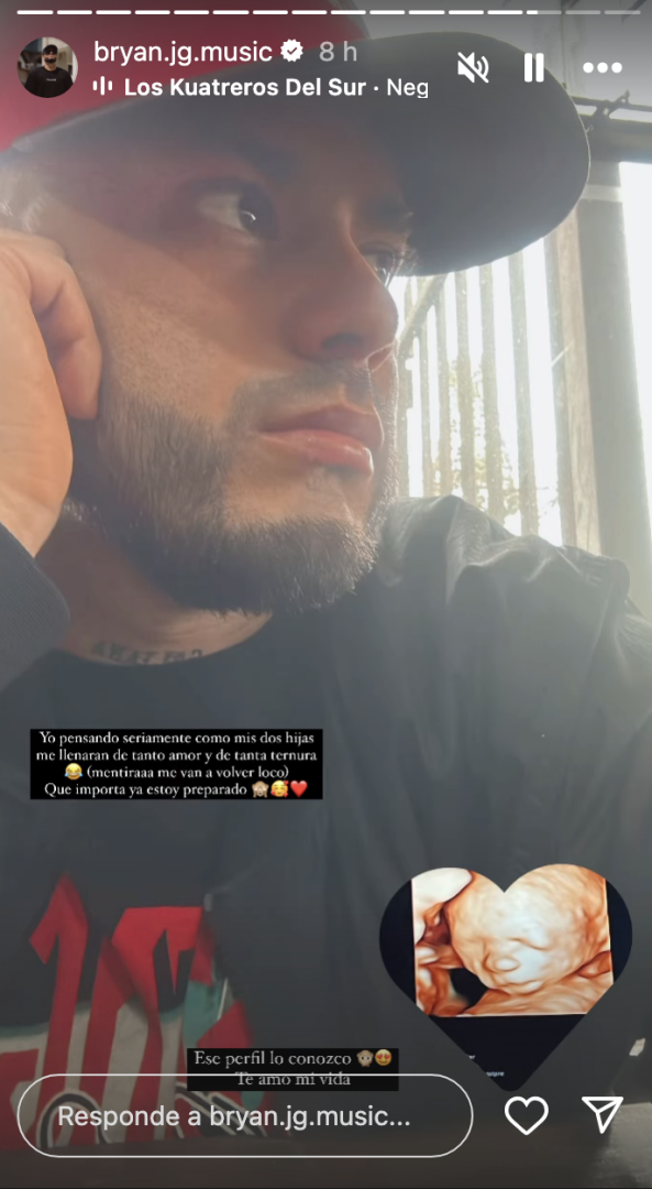 Bryan Torres y su emotiva reacción ante ecografía de su hija con Samahara Lobatón