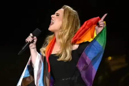 Adele arremete contra fantico homofbico