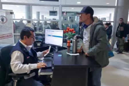 Migraciones realiz controles en varios aeropuertos
