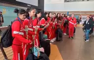 Lo lograron! Seleccin peruana de Sub-17 de vley llegaron al pas tras varias horas varadas en Panam