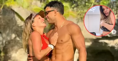 Alejandra Baigorria hace pedido pblico a su futuro esposo Said Palao.