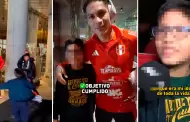 Pequeo hincha entra a hotel de concentracin de la Blanquirroja por autgrafo de Paolo Guerrero: "Su mayor dolo"