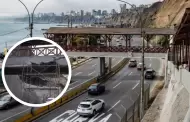 Atencin! Cierran tramo de Costa Verde por cuatro das tras choque de camin con puente