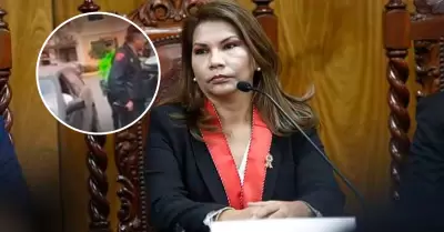 Ministerio del Interior rechaza reglaje a la fiscal superior Marita Barreto.