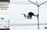 Emprendedor revoluciona la venta de paltas usando dron con megfono: "Marketing del siglo XXI"