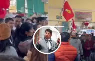 "Fuera de ac, corruptos!": Waldemar Cerrn y Mara Agero son abucheados en visita a mercado de Huancayo
