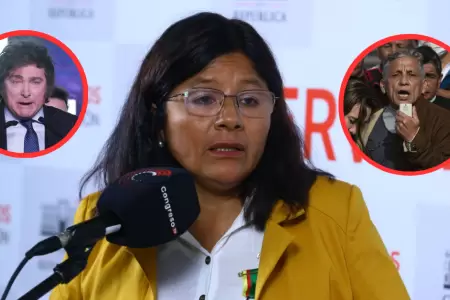 Isabel Cortez compara a Antauro Humala con Javier Milei