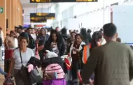 Congreso inicia empadronamiento a pasajeros afectados por cortocircuito en el Jorge Chvez