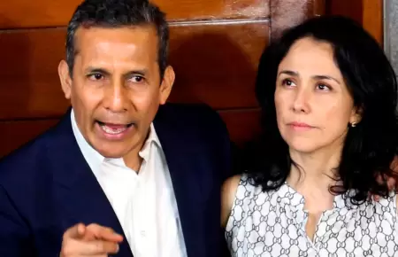 Ollanta Humala y Nadine Heredia.