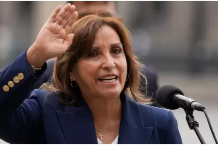 Dina Boluarte afirma que ser presidenta hasta 2026