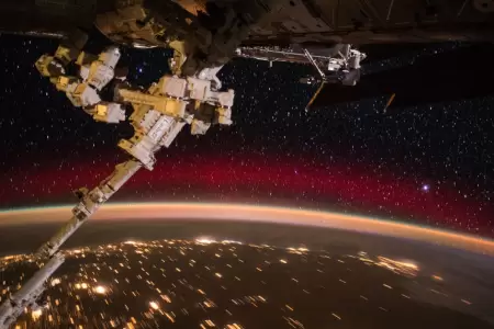 La Tierra vista desde la Estacin Espacial Internacional