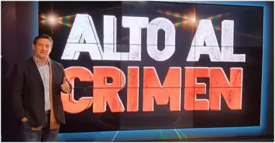 Renzo Reggiardo vuelve a la TV con 'Alto al crimen'
